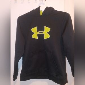 Under Armour Boys Hoodie Size L Black Color